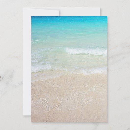 海の幸 招待状 (裏面)