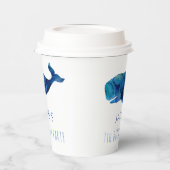 海の底に鯨が航海の 紙コップ (左)