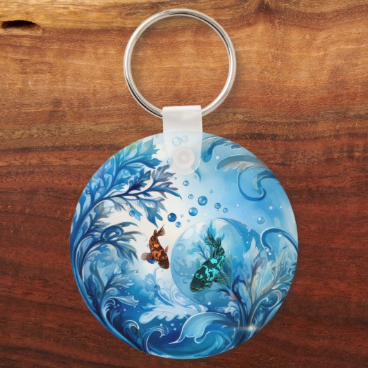 海の底 キーホルダー (正面)