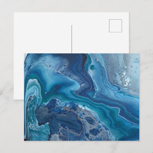 海の底 ポストカード (正面/裏面)