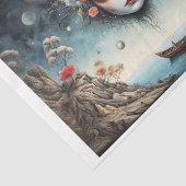 海の心 – 帆遠くに、帆遠くに! 薄葉紙 (詳細)