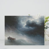 海の怒り（イヴァン・アイヴァゾフスキー著） カード (スタンド正面)