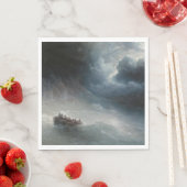 海の怒り（イヴァン・アイヴァゾフスキー著） スタンダードランチョンナプキン (インサイチュ)