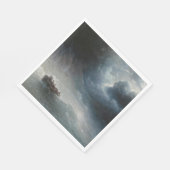 海の怒り（イヴァン・アイヴァゾフスキー著） スタンダードランチョンナプキン (角)