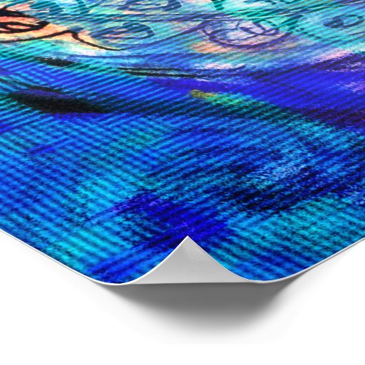 海の怪物の目 ポスター (角)