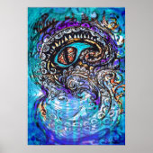 海の怪物の目 ポスター (正面)