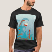 海の怪物セーリング Tシャツ (正面)