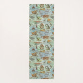 海の怪獣と共に波いけなに乗る ヨガマット (裏面)