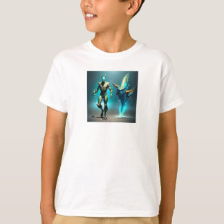 海の怪獣Tシャツバイ子供へフアン・カバナ Tシャツ