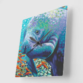 海の恋人II スクエア壁時計 (傾斜)