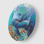 海の恋人II ラージ壁時計 (傾斜)