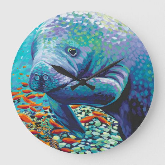 海の恋人II ラージ壁時計 (正面)