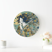 「海の息」 ラージ壁時計 (ホーム)