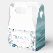 海の恵みの箱の下の水の色 フェイバーボックス (オープン)