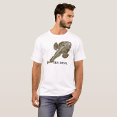 海の悪魔の魚 Tシャツ (正面フル)