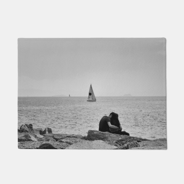 海の愛 ドアマット (正面)