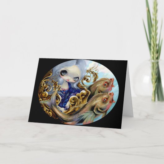 「海の戦車」グリーティングカード カード (正面)