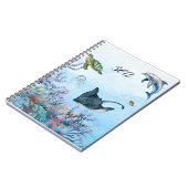 海の手帳 ノートブック (左側)