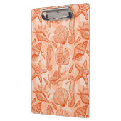 海の手描きのパターン クリップボード (左)