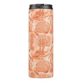 海の手描きのパターン タンブラー (裏面)