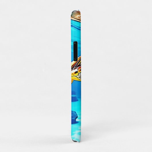 海の抱擁：ウミガメの旅 Case-Mate iPhoneケース (裏面/右)