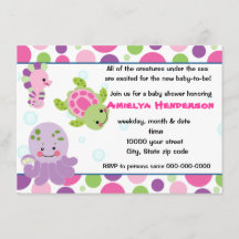 海の招待の下の海の創造物