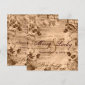 海の招待状によって 招待状 (正面/裏面)