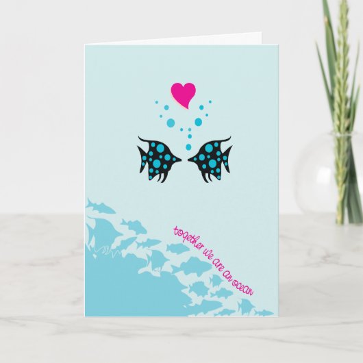 海の招待状の下 招待状 (正面)