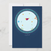 海の招待状への蒸気口 招待状 (裏面)