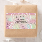 海の新しいアドレスの下 ラベル (インサイチュ)