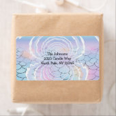 海の新しい住所はかりで測の下で ラベル (インサイチュ)