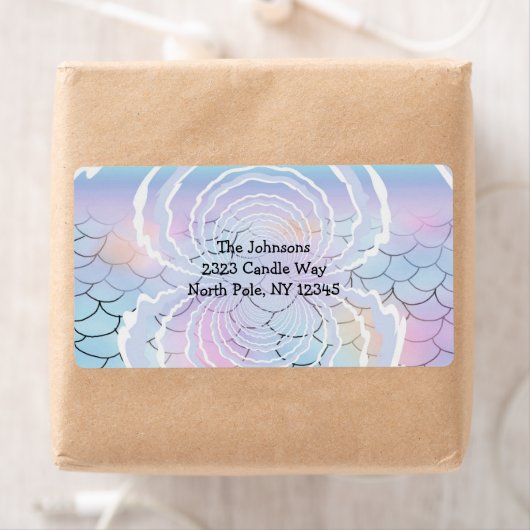 海の新しい住所はかりで測の下で ラベル (インサイチュ)