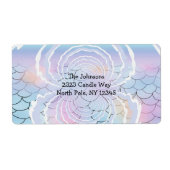 海の新しい住所はかりで測の下で ラベル (正面)