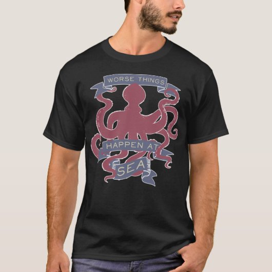海の方が悪い Tシャツ (正面)