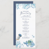 海の旅程の下の結婚水色 (正面/裏面)