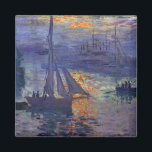 海の日の出モネ帆船絵画のボート芸術 マグネット<br><div class="desc">この作品はタイトル：海での日の出また呼ばれる：日の出（海）印象派のマスターによって朝の光の中で美しいカラフル魚釣りのボートフランスの。クロード・モネは長く多作な経歴を持つ才能ある画家だった。印象派の祖フランスの父絵画。ムーブメントはモネのタイトル絵画であるImpression、Sunriseから名前を取る。</div>