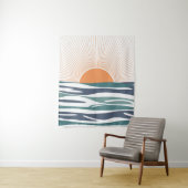 海の日の出 タペストリー (インサイチュ)