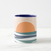 海の日の出 マグカップ (中央)