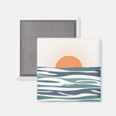 海の日の出 マグネット (正面/裏面)