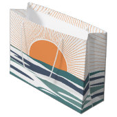 海の日の出 ラージペーパーバッグ (正面アングル)