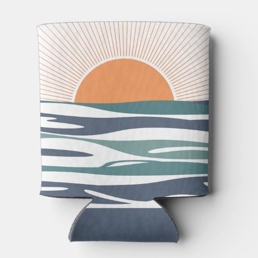 海の日の出 缶クーラー (裏面)