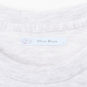 海の日の学校名気に服の中でかわいい ラベル (貼付)