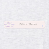 海の日の学校名気に服の中でかわいい ラベル (デザイン1)