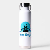 海の日の絶縁水ボトル ウォーターボトル (正面)