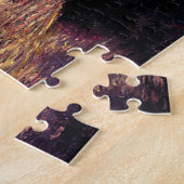 「海の日没の渦巻き」 ジグソーパズル (側面)