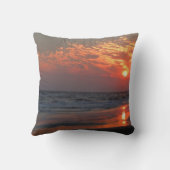 海の日没-カシの島、NC クッション (裏面)