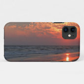 海の日没-カシの島、NC Case-Mate iPhoneケース (裏面(横))