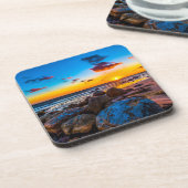 海の日没 コースター (左側)