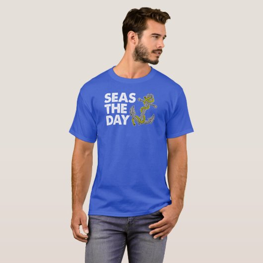 海の日（暗い） Tシャツ (正面フル)