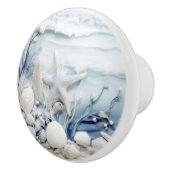 海の星とシェル3D沿岸 セラミックノブ (右)